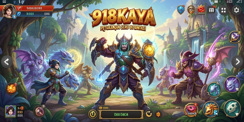 Screenshot dari gameplay <strong>918KAYA</strong> yang menunjukkan petualangan seru dan menantang.