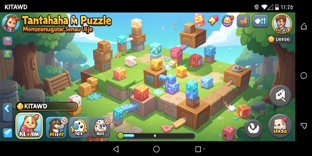 Tampilan gameplay KITAWD yang menarik dan penuh tantangan.