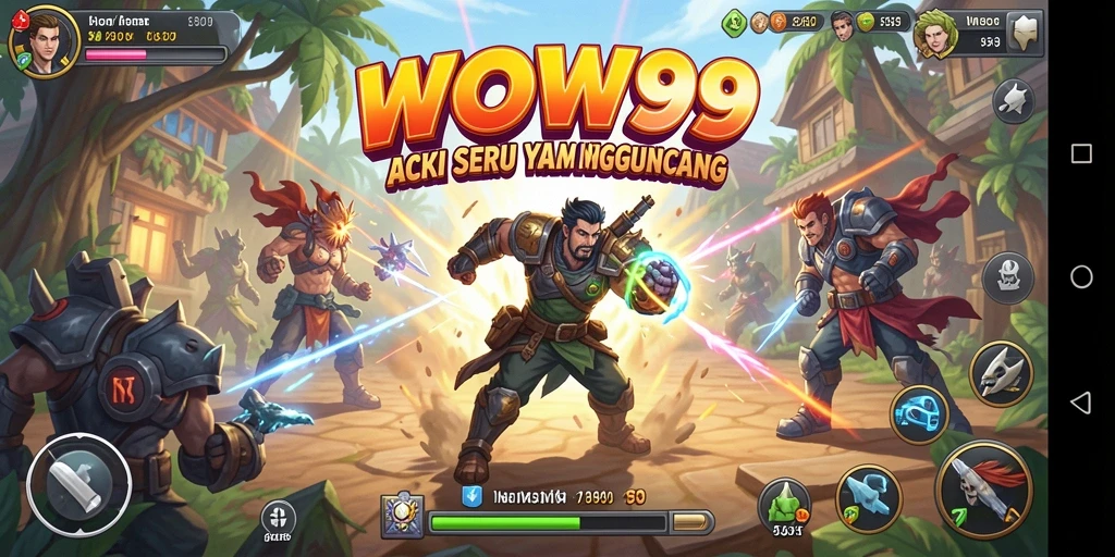Gameplay WOW99 yang memukau dengan aksi seru dan menegangkan.